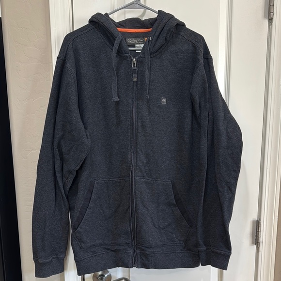 Quiksilver Other - Quiksilver Gray Zip Up Sweater Casual Style / B57